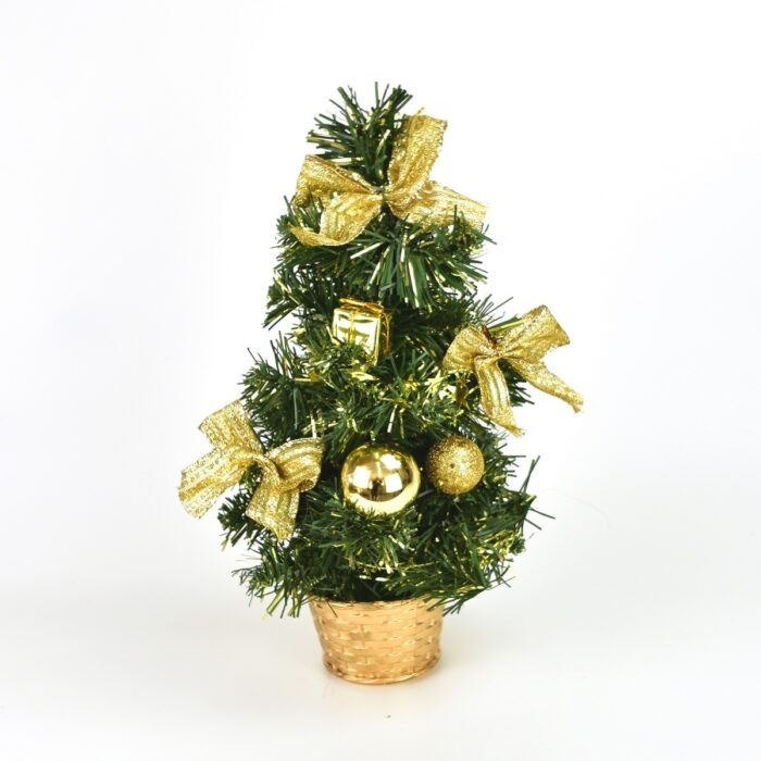 Vánoční stromek zdobený Lisa zlatá