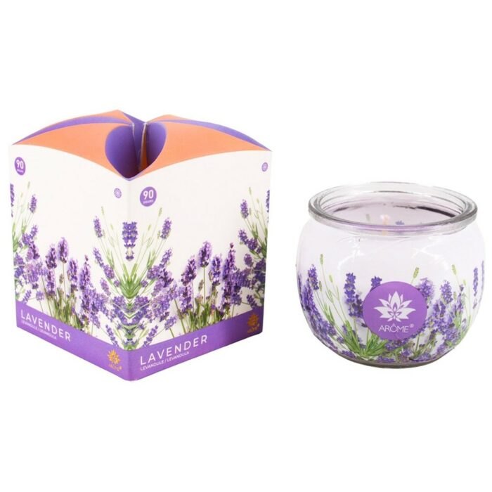 Arome Vonná svíčka ve skle Lavender