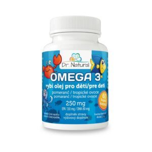 Dr.Natural Omega 3 Rybí olej pro děti 250 mg