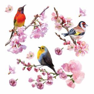 Samolepicí dekorace Birds