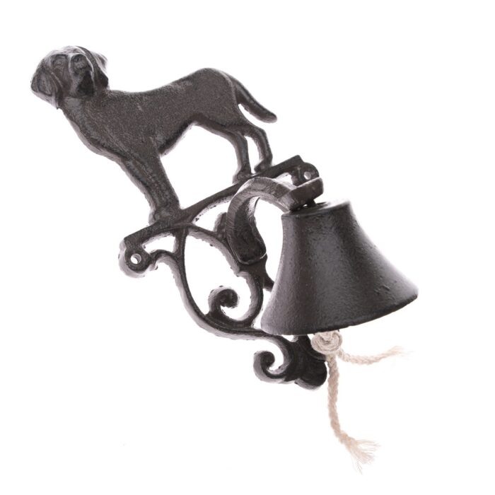 Litinový zvonek Iron dog