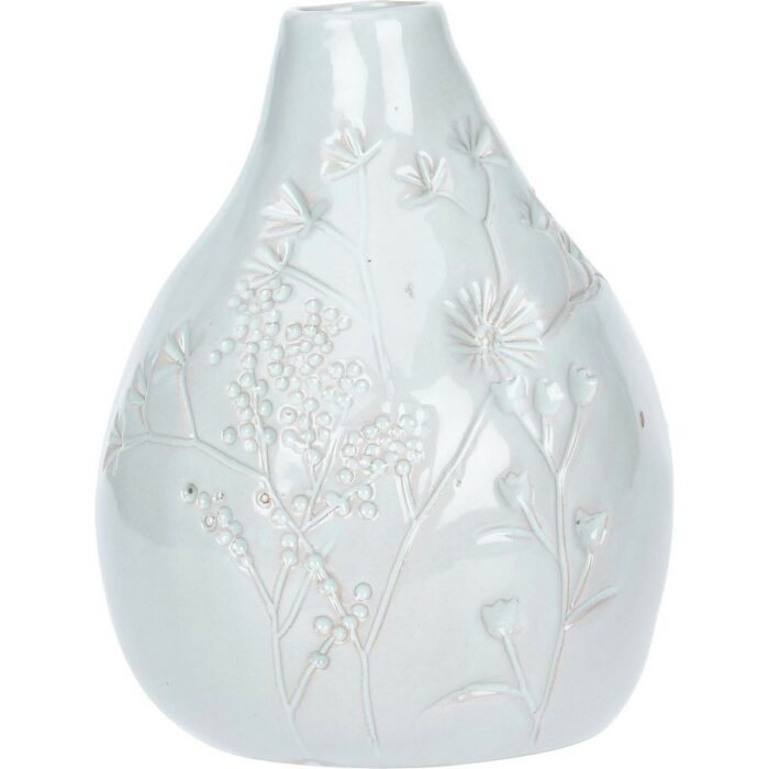 Porcelánová váza s dekorem květin Lena