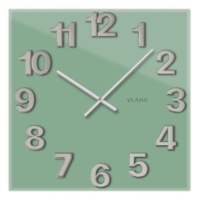 Vlaha VCT1109 skleněné hodiny 40 x 40 cm