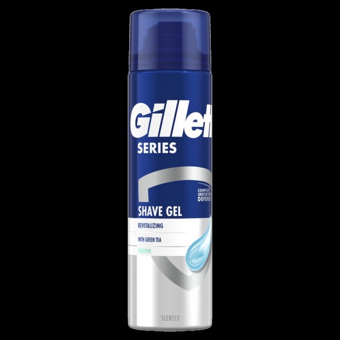 Gillette Pánský revitalizující gel na holení Series Sensitive 200 ml