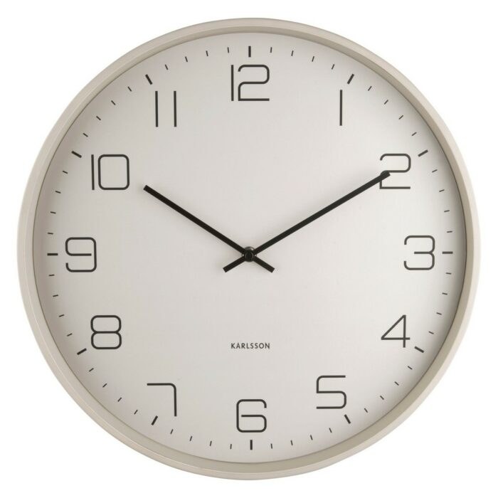 Karlsson 5751WG designové nástěnné hodiny