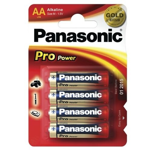 Panasonic LR6PPG/4BP Pro Power Gold